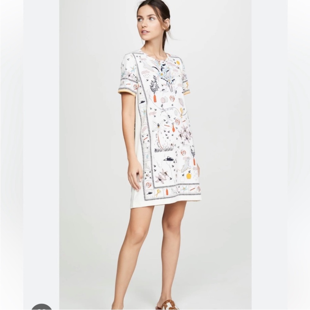 new Tory Burch poetry of things DRESS sz XXS